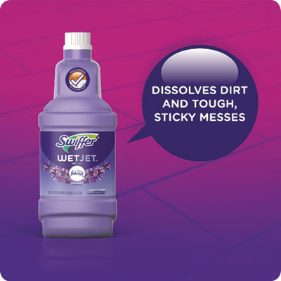 WetJet System Cleaning-Solution Refill, Lavender Scent, 1.25