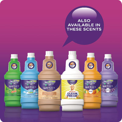 WetJet System Cleaning-Solution Refill, Lavender Scent, 1.25