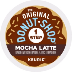 Mocha One Step Latte K-Cups, Vanilla, 20/Box