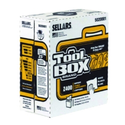 Z400 Interfold Pop-Up Wipers, 1-Ply, 8.5 x 16.5, White, 8/Ca