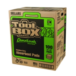 DuraSoak Universal Sorbents Medium Duty Pad, 0.26 gal, 15 x