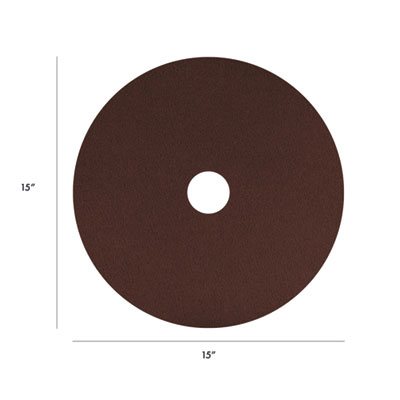 EcoPrep EPP Specialty Pad, 20" Diameter, Maroon, 10/Carton