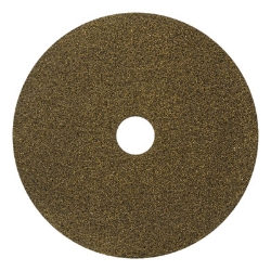 Black Diamond 1500 Grit Diamond Pad, 20" Diameter, Black and