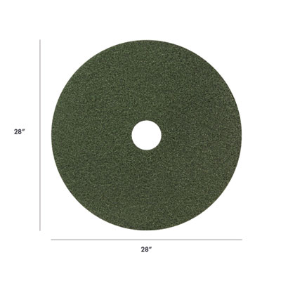 Black Diamond 3000 Grit Diamond Pad, 28" Diameter, Black and