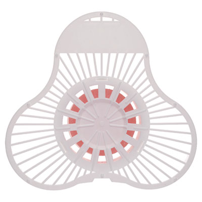Para Urinal Screen W/deodorizer Block, Cherry Scent, 4 Oz, D