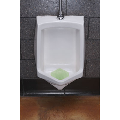 Wave 3D Urinal Deodorizer, Herbal Mint Scent, 58 g, 10/Box,
