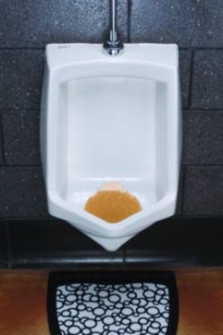 Tidal Wave, Urinal Screens, Mango Scent, Orange, 0.42 oz, 6/