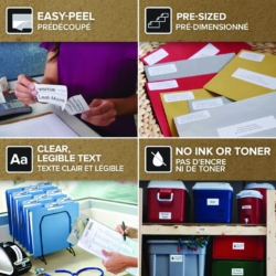 Labelwriter Shipping Labels, 4" X 6", White, 220 Labels/roll