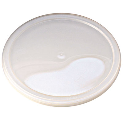 Pro Kal Polyethylene Flush Fill Round Deli Lids, 4.6" Diamet