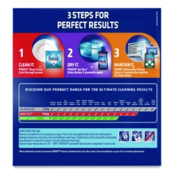 Powerball Dishwasher Tabs, Fresh Scent, 94/Box, 4 Boxes/Cart