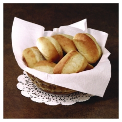 Dinner Napkins, 2-Ply, 16 x 16, White, 1,000/Carton
