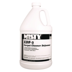 EDF-3 Carpet Cleaner Defoamer, Unscented, 1 gal Bottle, 4/Ca