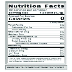 Taster's Choice Stick Pack, Decaf, 0.06 oz, 80/Box, 6 Boxes/