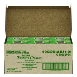 Taster's Choice Stick Pack, Decaf, 0.06 oz, 80/Box, 6 Boxes/