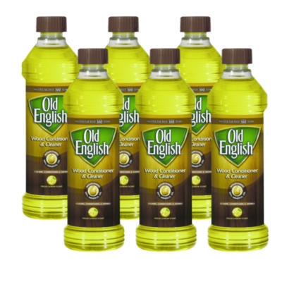 Oil, Furniture, Fresh Lemon Scent, 16 oz Bottle, 6/Carton