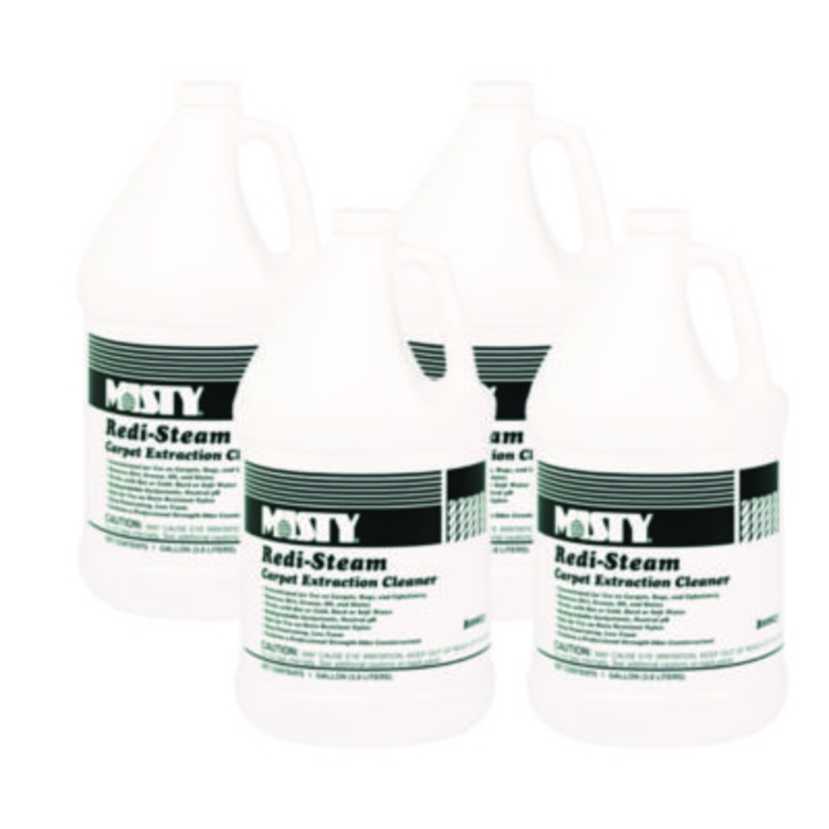 Redi-Steam Carpet Cleaner, 1 gal Bottle, 4/Carton