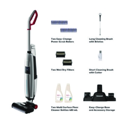 Ultamax Elite FC15 Cordless Floor Cleaner, 9" Cleaning Path,