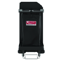 Standard Housekeeping Cart, Plastic, 1 Shelf, 24" x 62.13" x