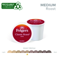 Gourmet Selections Classic Roast Coffee K-Cups, 96/carton