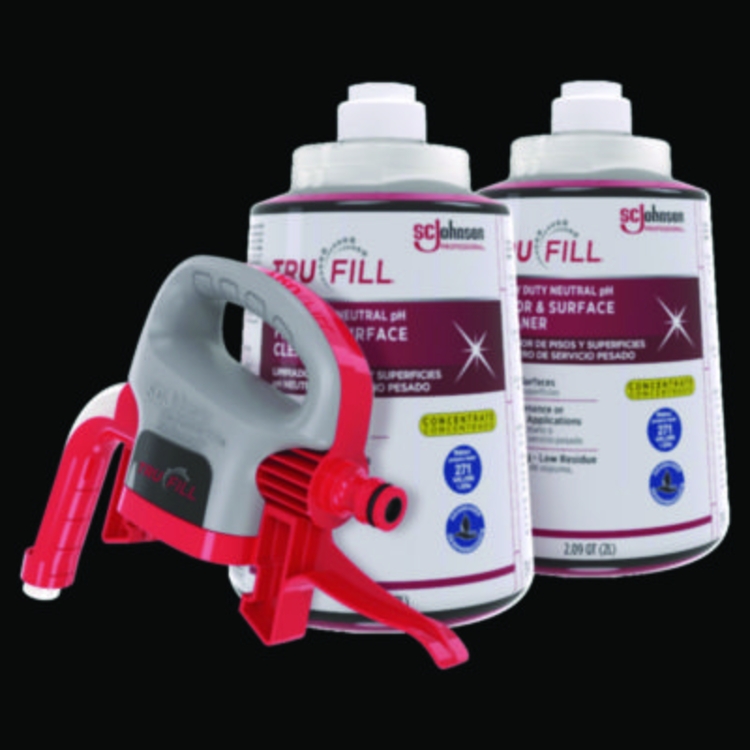 TruFill Starter Pack, Fresh Scent, Two 2 L Cartridges, One D