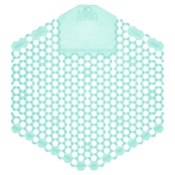 Wave 3D Urinal Deodorizer, Ocean Mist Scent, Blue, 10/Box