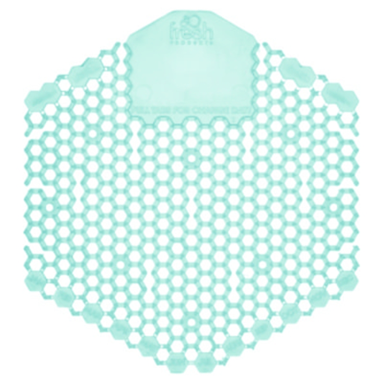 Wave 3D Urinal Deodorizer, Ocean Mist Scent, Blue, 10/Box