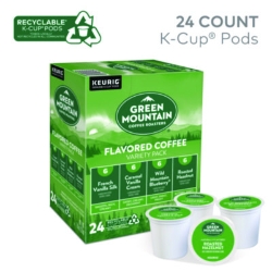 Flavored Variety Coffee K-Cups, Assorted Flavors, 0.38 oz K-