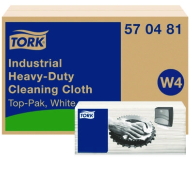 Industrial Heavy-Duty Cleaning Cloth, 1-Ply, 13.97 x, 4.25, 