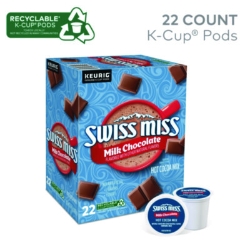 Milk Chocolate Hot Cocoa K-Cups, 22 Pods/Box