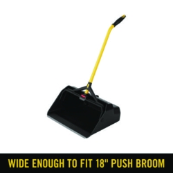Maximizer Heavy-Duty Stand Up Debris Pan, 20.44 x 29, 32" Ha