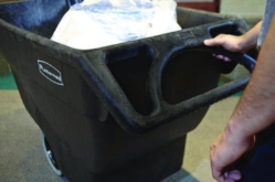 0.75 cu yd Structural Foam Tilt Truck, Standard Duty, 1,000