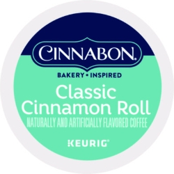 Cinnabon Classic Cinnamon Roll Coffee K-Cups, 24/box