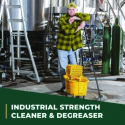 Industrial Cleaner and Degreaser, Concentrated, 1 gal Bottle