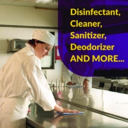 d Pro 5 Disinfectant, Unscented, 1 gal Bottle