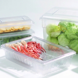 StorPlus Polycarbonate Food Storage Container, 8.5 gal, 18 x
