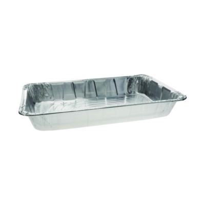 Aluminum Steam Table Pan, Full-Size Deep, 3.4" Deep, 19.6 x 
