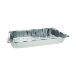 Aluminum Steam Table Pan, Full-Size Deep, 3.4" Deep, 19.6 x