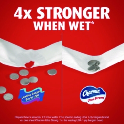 Ultra Strong Bathroom Tissue, Septic Safe, 2-Ply, White, 220