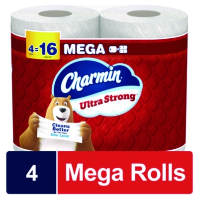 Ultra Strong Bathroom Tissue, Septic Safe, 2-Ply, White, 220