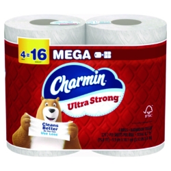 Ultra Strong Bathroom Tissue, Septic Safe, 2-Ply, White, 220