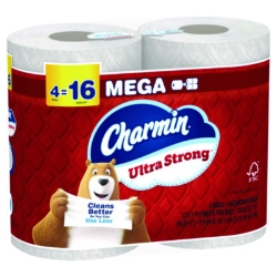Ultra Strong Bathroom Tissue, Septic Safe, 2-Ply, White, 220