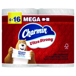 Ultra Strong Bathroom Tissue, Septic Safe, 2-Ply, White, 220
