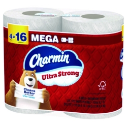 Ultra Strong Bathroom Tissue, Septic Safe, 2-Ply, White, 220