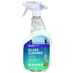 Glass Cleaner, 32 oz Spray Bottle, 6/Carton