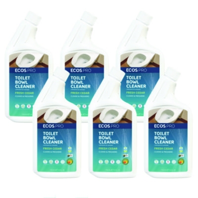 Toilet Bowl Cleaner, Fresh Cedar Scent, 24 oz Squeeze Bottle