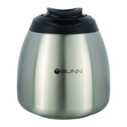 Thermal Carafe, 64 oz, Stainless Steel/Black