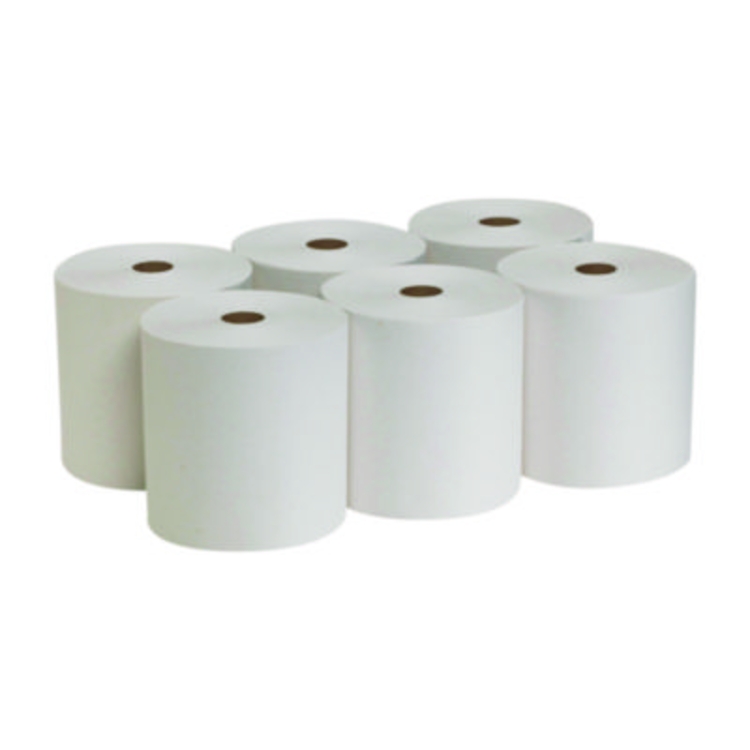 Pacific Blue Basic Recycled Paper Towel Roll, 1-Ply, 7.88" x