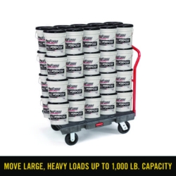 Heavy-Duty Platform Truck Cart, 1,000 Lb Capacity, 24 X 36 P