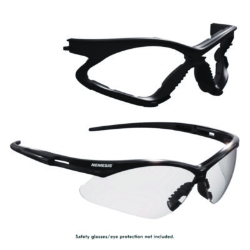 Nemesis Foam Gasket Attachable Eyewear Accessory, Black, 24/