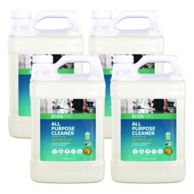 Orange Plus All-Purpose Cleaner and Degreaser, 1 gal Bottle,